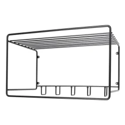 Patères & Étagères<Maze Etagère à chapeaux Uptown, Noir