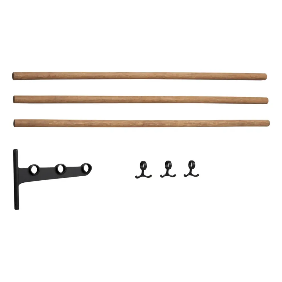 Patères & Étagères<Essem Design Extension d'étagère à chapeaux Nostalgi, étagère à chaussures, Bambou-noir