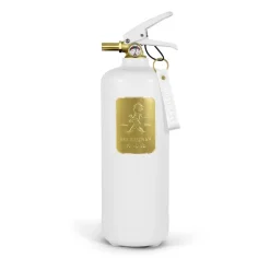 Couvertures Anti-Feu & Extincteurs<Solstickan Design Extincteur Solstickan 2 kg, Blanc-or
