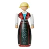 Figurines En Bois<Kay Bojesen Denmark Femme en habits traditionnels norvégiens de Kay Bojesen, Noir-rouge-blanc