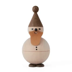 Décorations De Noël|Figurines En Bois<OYOY Figurine en bois Santa Claus, Hêtre-chêne-cuir