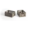 Paniers De Rangement<HAY Colour Crate Mini 13x17 cm, lot de 2, Warm grey