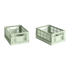 Paniers De Rangement<HAY Colour Crate Mini 13x17 cm, lot de 2, Mint
