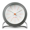 Horloges De Table<Arne Jacobsen Clocks Horloge de table AJ Bankers Ø11 cm, Gris foncé