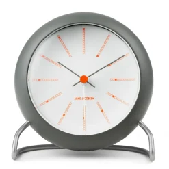Horloges De Table<Arne Jacobsen Clocks Horloge de table AJ Bankers Ø11 cm, Gris foncé