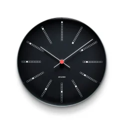 Horloges Murales<Arne Jacobsen Clocks Horloge murale AJ Bankers noir, Ø 29 cm