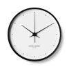 Horloges Murales<Georg Jensen Horloge murale Henning Ø 30 cm, Noir-blanc