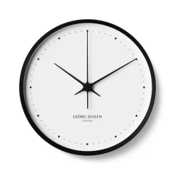 Horloges Murales<Georg Jensen Horloge murale Henning Ø 30 cm, Noir-blanc