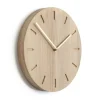 Horloges Murales<Applicata Horloge murale Watch Out en chêne, chêne-laiton