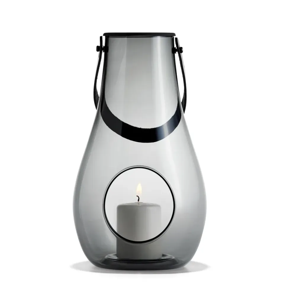 Photophores<Holmegaard Lanterne Design With Light smoke, 29 cm