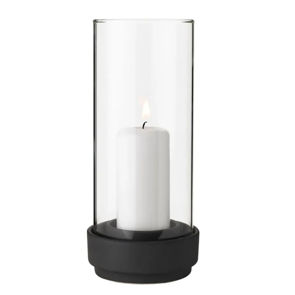 Photophores<Stelton Lanterne Hurricane noir, Petit