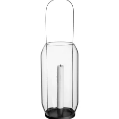 Bougeoirs<ERNST Lanterne pour bougie 40 cm, Noir