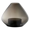 Photophores<AYTM Lanterne-Vase Uno 12 cm, Noir