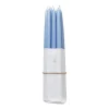 Bougies<Broste Copenhagen Lot de 10 bougies anciennes trempées , Plein air bleu clair