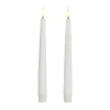 Bougies Led<Watt & Veke Lot de 2 W&V LED Candle, 24,5 cm