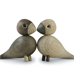 Accessoires Pour Chambre D'Enfants|Accessoires Pour Chambre D'Enfants<Kay Bojesen Denmark Lovebirds Kay Bojesen lot de 2, chêne, 2 pièces