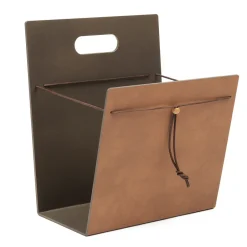 Porte-Revues<LIND DNA Magazine Holder Nupo M, Nature-bronze
