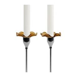 Accessoires Pour Bougies<Sagaform Manchette de bougie Viva lot de 2, Amber