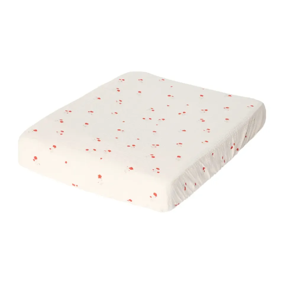 Accessoires Pour Chambre D'Enfants|Accessoires Pour Chambre D'Enfants<Garbo&Friends Matelas à langer Poppy Seersucker, 50x70x15 cm