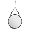 Miroirs Muraux|Miroirs Ronds<GUBI Miroir Adnet Circulaire S, noir