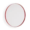 Miroirs Ronds|Miroirs Muraux<HAY Miroir Arcs Mirror Ø 60 cm, Red
