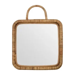 Miroirs Muraux<Meraki Miroir Baki avec châssis 28x28 cm, Nature
