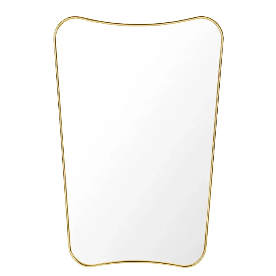 Miroirs Muraux<GUBI Miroir F.A.33 Rectangulaire, laiton