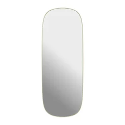 Miroirs Muraux<Muuto Miroir Framed, Jaune clair-transparent, 118x44,5 cm