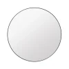 Miroirs Ronds|Miroirs Muraux<GUBI Miroir , black brass