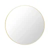 Miroirs Ronds|Miroirs Muraux<GUBI Miroir , polished brass