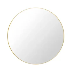Miroirs Ronds|Miroirs Muraux<GUBI Miroir , polished brass