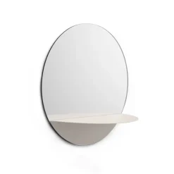 Miroirs Ronds|Miroirs Muraux<Normann Copenhagen Miroir Horizon rond, blanc