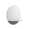 Miroirs Ronds|Miroirs Muraux<Normann Copenhagen Miroir Horizon rond, gris