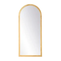 Miroirs Muraux<FDB Møbler Miroir mural I2 Mossø, Oak nature lacquered 40x90 cm