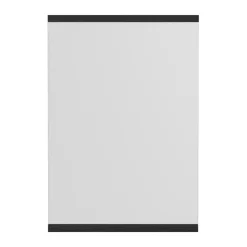 Miroirs Muraux<MOEBE Miroir mural rectangulaire 30x40 cm, Noir