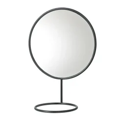 Miroirs Ronds|Miroirs Muraux<Nomess Copenhagen Miroir mural Reflection, noir