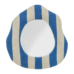 Miroirs Muraux<Bloomingville Miroir mural Travis 39,5x38,5 cm, Bleu