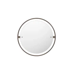 Miroirs Ronds|Miroirs Muraux<Audo Copenhagen Miroir Nimbus, bronzed brass, ø 60