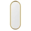 Miroirs Muraux<AYTM Miroir oval Angui 78 cm, Doré