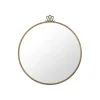 Miroirs Ronds|Miroirs Muraux<GUBI Miroir Randaccio, antique brass, medium