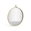 Miroirs Ronds|Miroirs Muraux<Swedese Miroir rond Comma Ø52 cm, Frêne lacqué