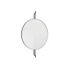 Miroirs Muraux<Kristina Dam Studio Miroir Rotating, black