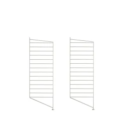 Étagères & Systèmes De Rayonnage<String Montant d'étagère , beige, 85x30 cm, lot de 2