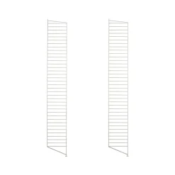 Étagères & Systèmes De Rayonnage<String Montant d'étagère , beige, 200x30 cm, lot de 2