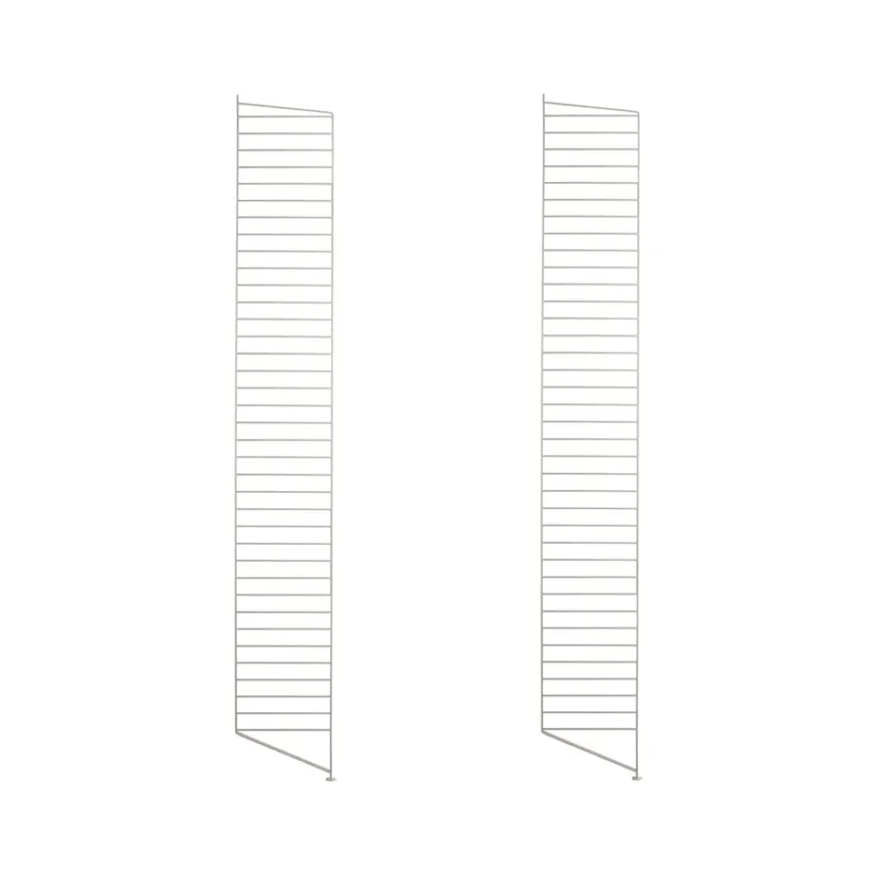 Étagères & Systèmes De Rayonnage<String Montant d'étagère , beige, 200x30 cm, lot de 2