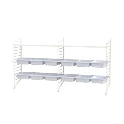 Rangements Pour Les Chambres D'Enfants<String Montant d'étagère , beige, 85x30 cm, 1 pièce