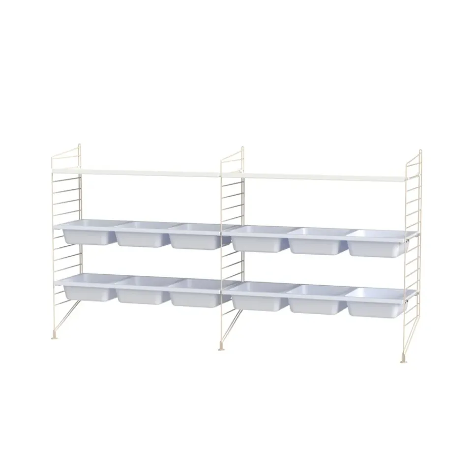 Rangements Pour Les Chambres D'Enfants<String Montant d'étagère , beige, 85x30 cm, 1 pièce