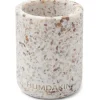 Porte-Brosse À Dents<Humdakin Mug à brosse à dents Terrazzo 10 cm, White-brown