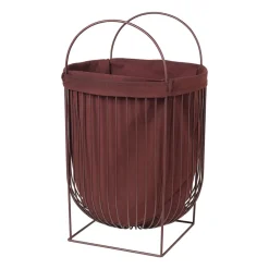 Paniers À Linge<Broste Copenhagen Panier à linge Arild, Puce Aubergine