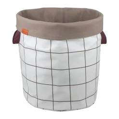 Paniers À Linge<Mette Ditmer Panier à linge Mesh Ø40x50 cm, Brown-Off-white